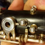 Riparazione chiave bloccata oboe - colonnetta che gira