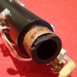 Ricostruzione e riparazione innesto clarinetto in ebano