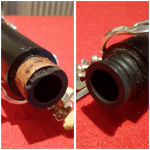 Ricostruzione e riparazione innesto clarinetto in ebano